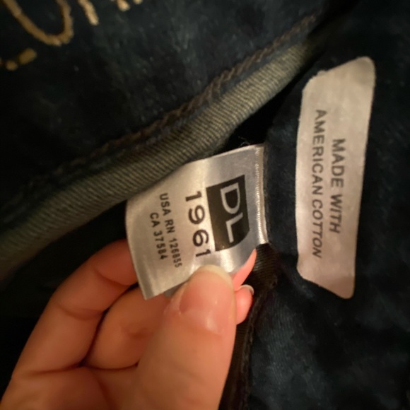 DL1961 Florence Jeans with Ribbing - Picture 3 of 5